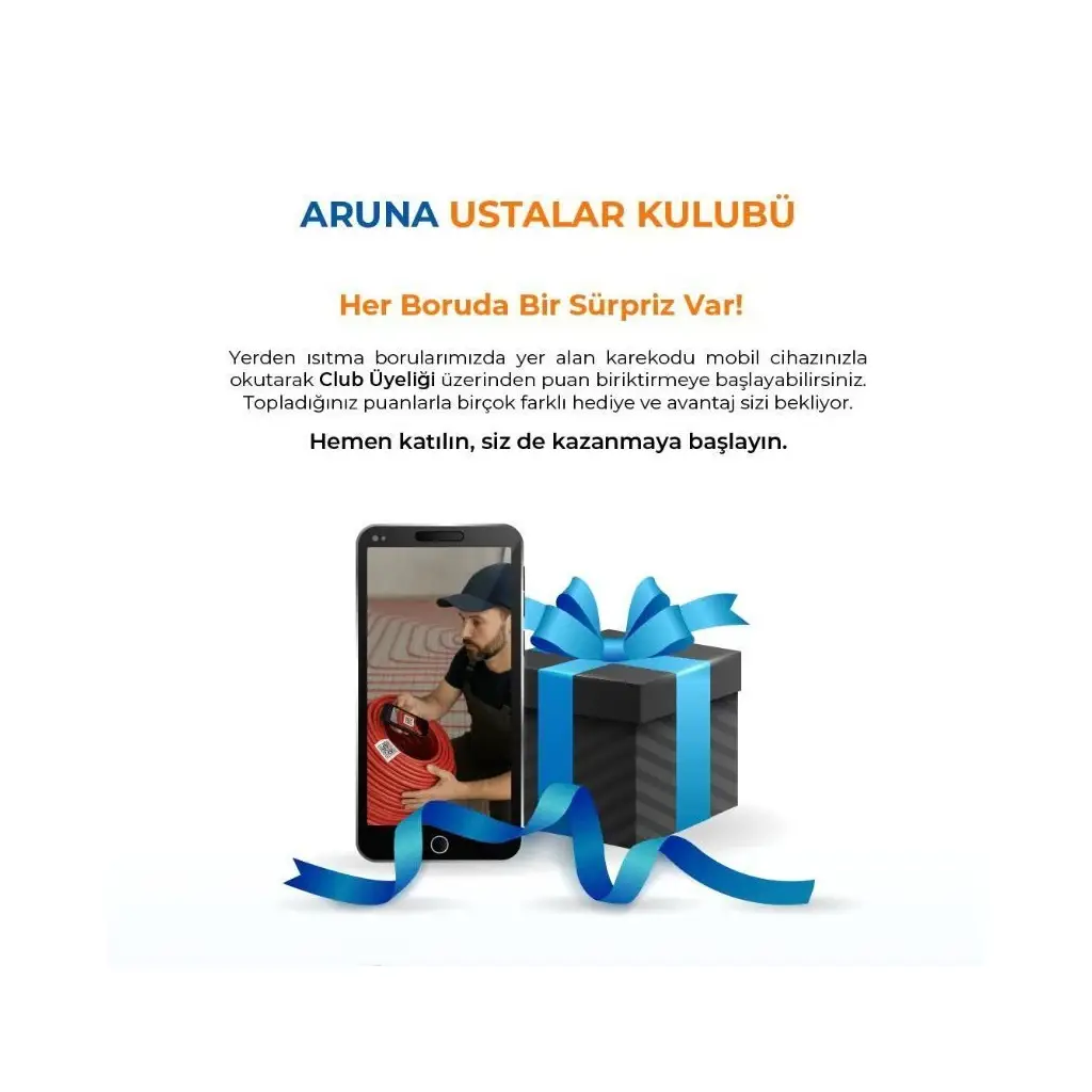 Aruna Pert 6 Katmanlı Yerden Isıtma Borusu Oksijen Bariyerli 16x2 240mt Aruna Pert 6 Katmanlı Yerden Isıtma Borusu Oksijen Bariyerli 16x2 240mt