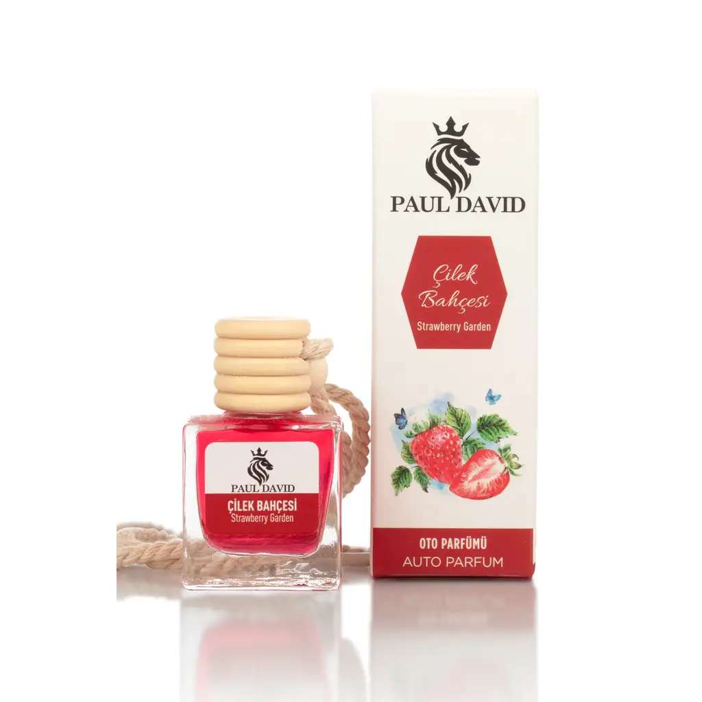 Dekoratif Araç Oto Kokusu Çilek Bahçesi 10ml Dekoratif Araç Oto Kokusu Çilek Bahçesi 10ml