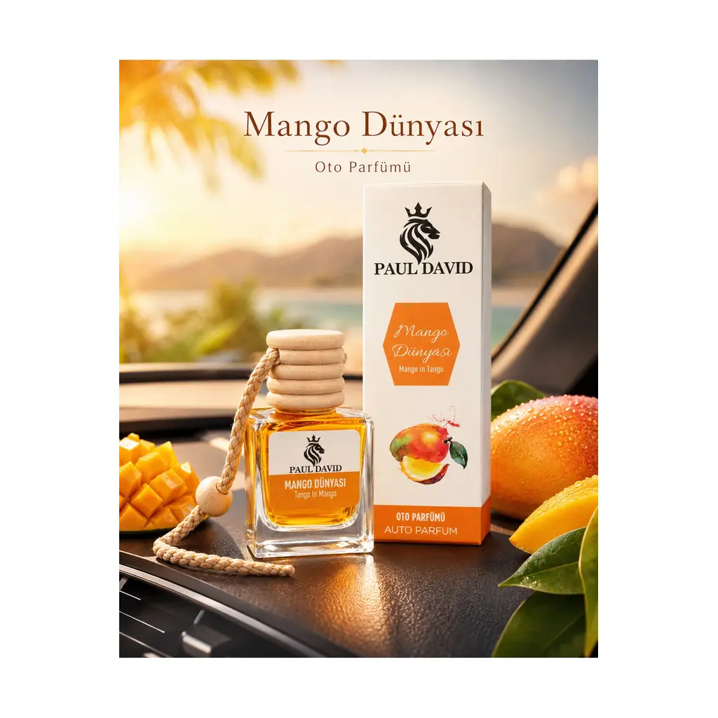 Dekoratif Araç Oto Kokusu Mango Dünyası 10ml