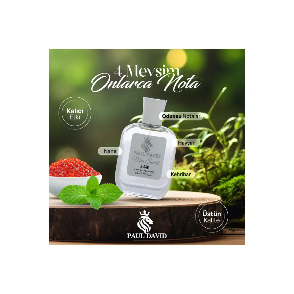 E-048 Oryantal Baharat Erkek Parfüm Edp Uzun Süre Kalıcı 50 ml E-048 Oryantal Baharat Erkek Parfüm Edp Uzun Süre Kalıcı 50 ml