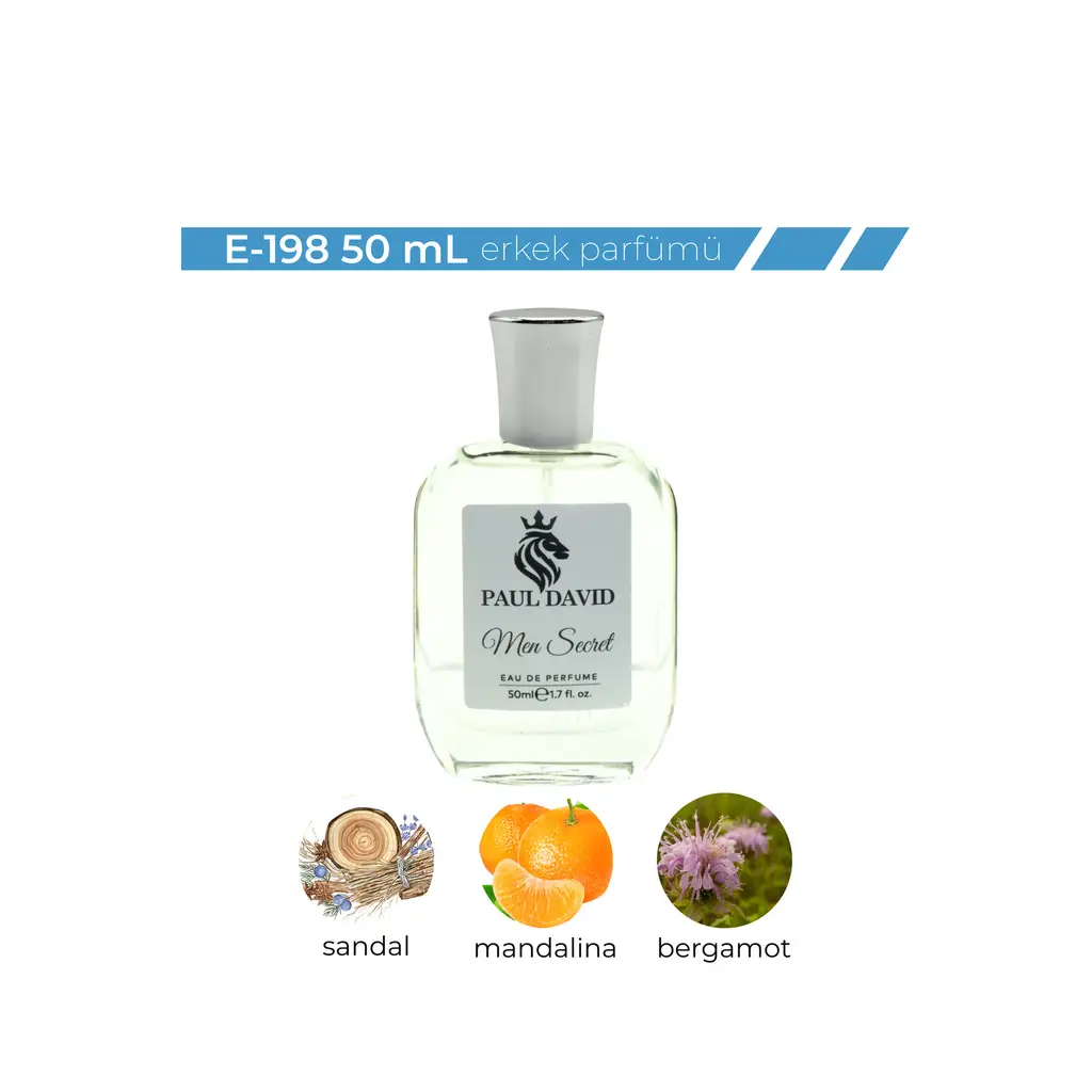 E-198 ODUNSU AROMATİK EDP PARFÜM UZUN SÜRE KALICI 50ML E-198 ODUNSU AROMATİK EDP PARFÜM UZUN SÜRE KALICI 50ML