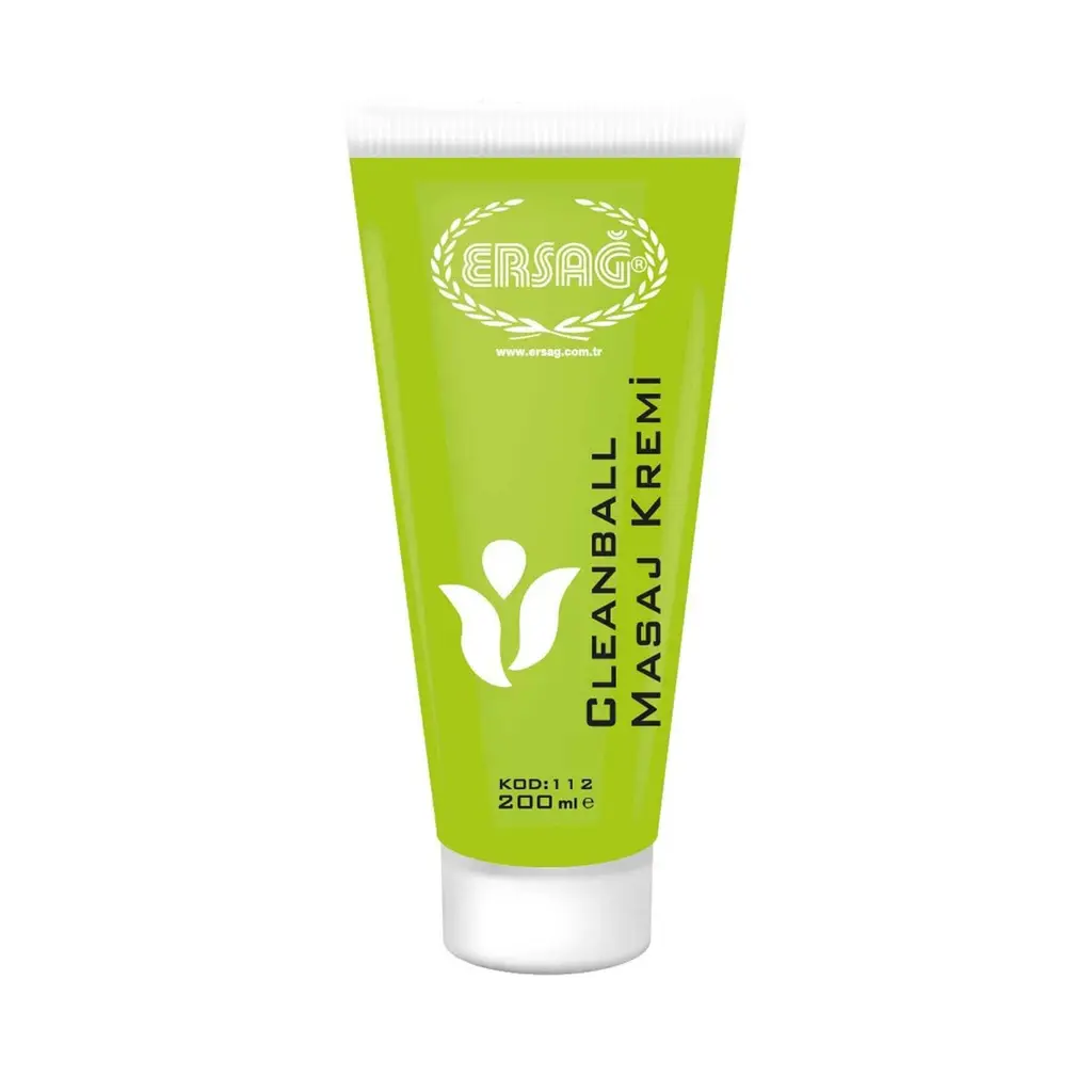 Ersağ Clean Ball Masaj & Ağrı Kesici Krem 200 Ml