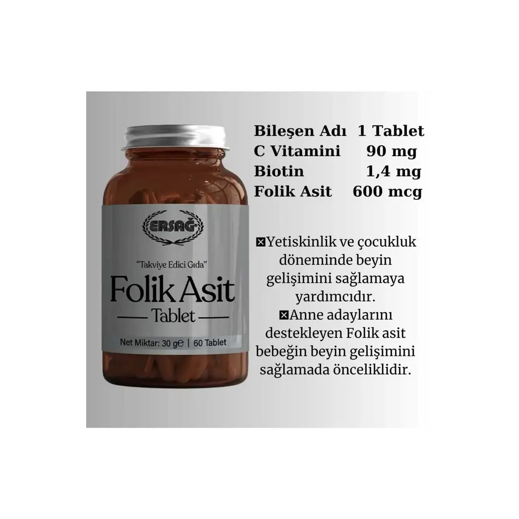 Ersağ Folik Asit Ersağ Folik Asit