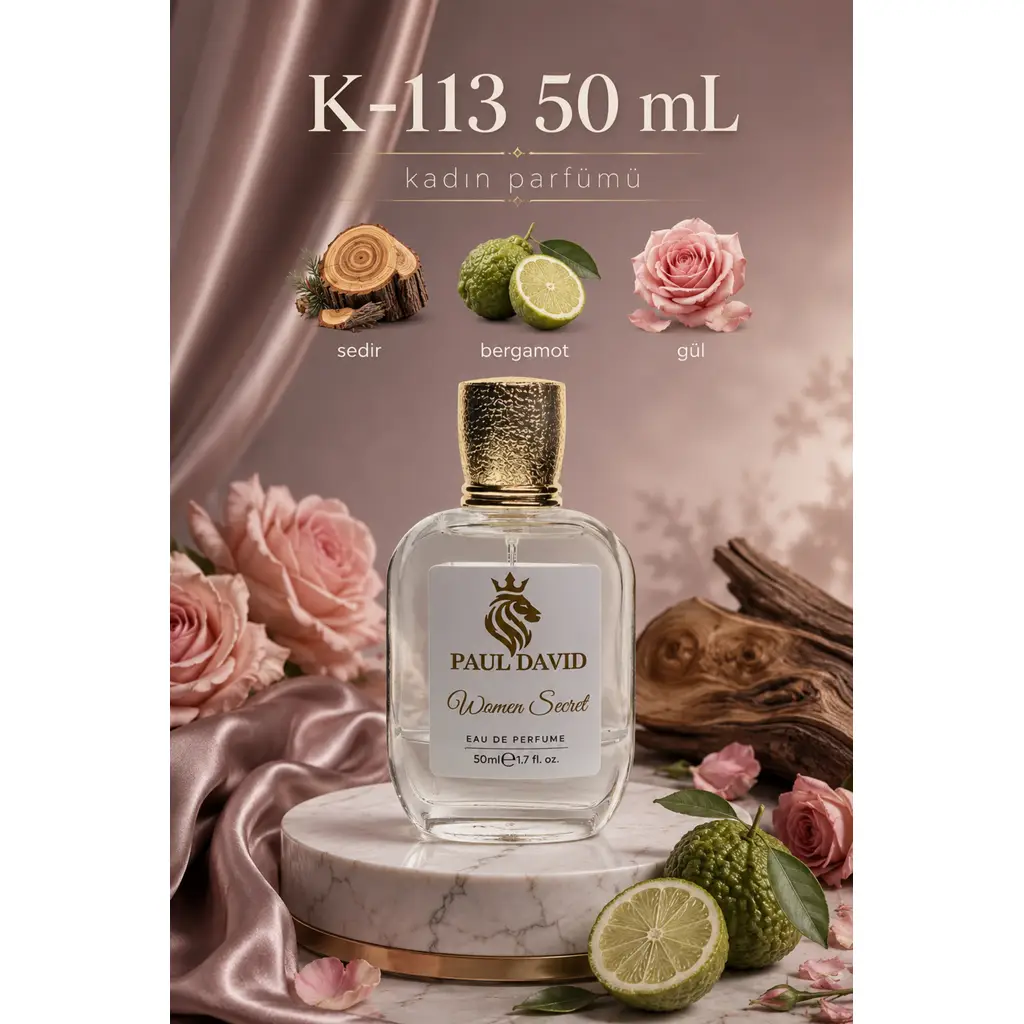 K-113 ORYANTAL ODUNSU PARFÜM UZUN SÜRE KALICI 50ML