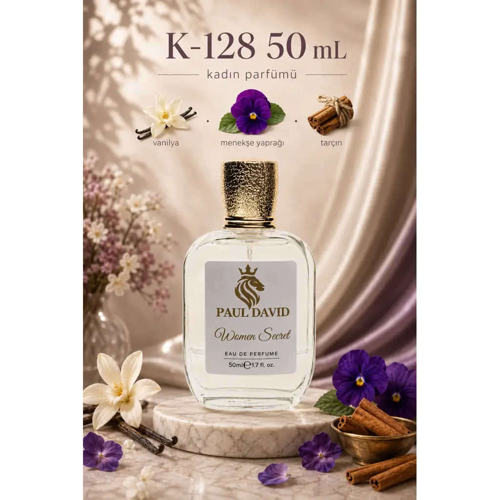 K-128 ORYANTAL VANİLYA PARFÜM UZUN SÜRE KALICI 50ML