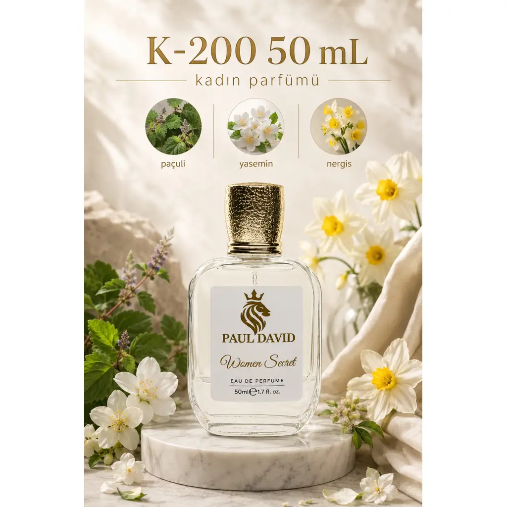 K-200 CHYPRE FLORAL PARFÜM UZUN SÜRE KALICI 50ML