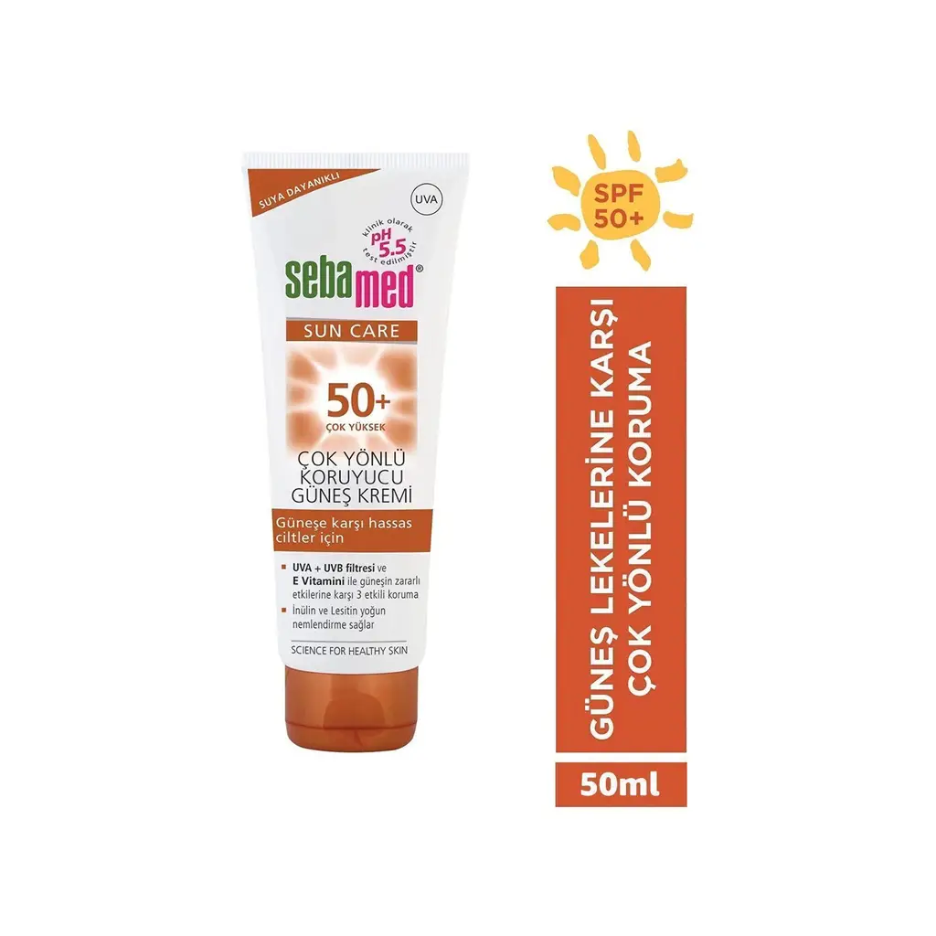 Sebamed Çok Yönlü Koruyucu Güneş Kremi 50 Spf 50 ml Sebamed Çok Yönlü Koruyucu Güneş Kremi 50 Spf 50 ml