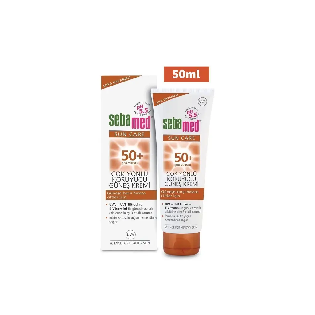 Sebamed Çok Yönlü Koruyucu Güneş Kremi 50 Spf 50 ml Sebamed Çok Yönlü Koruyucu Güneş Kremi 50 Spf 50 ml